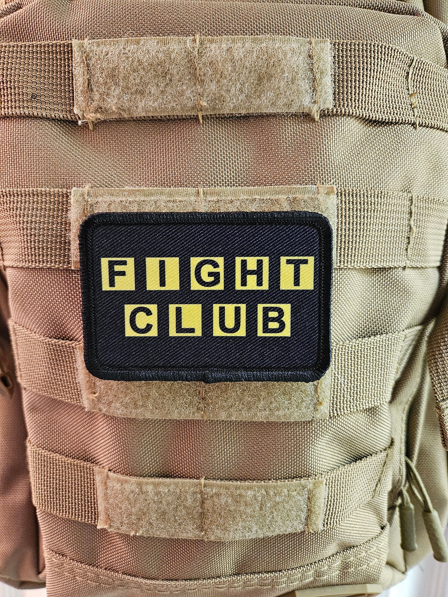 It's like a fight club but with waffles and pancakes 2"x3" morale patch with hook and loop backing