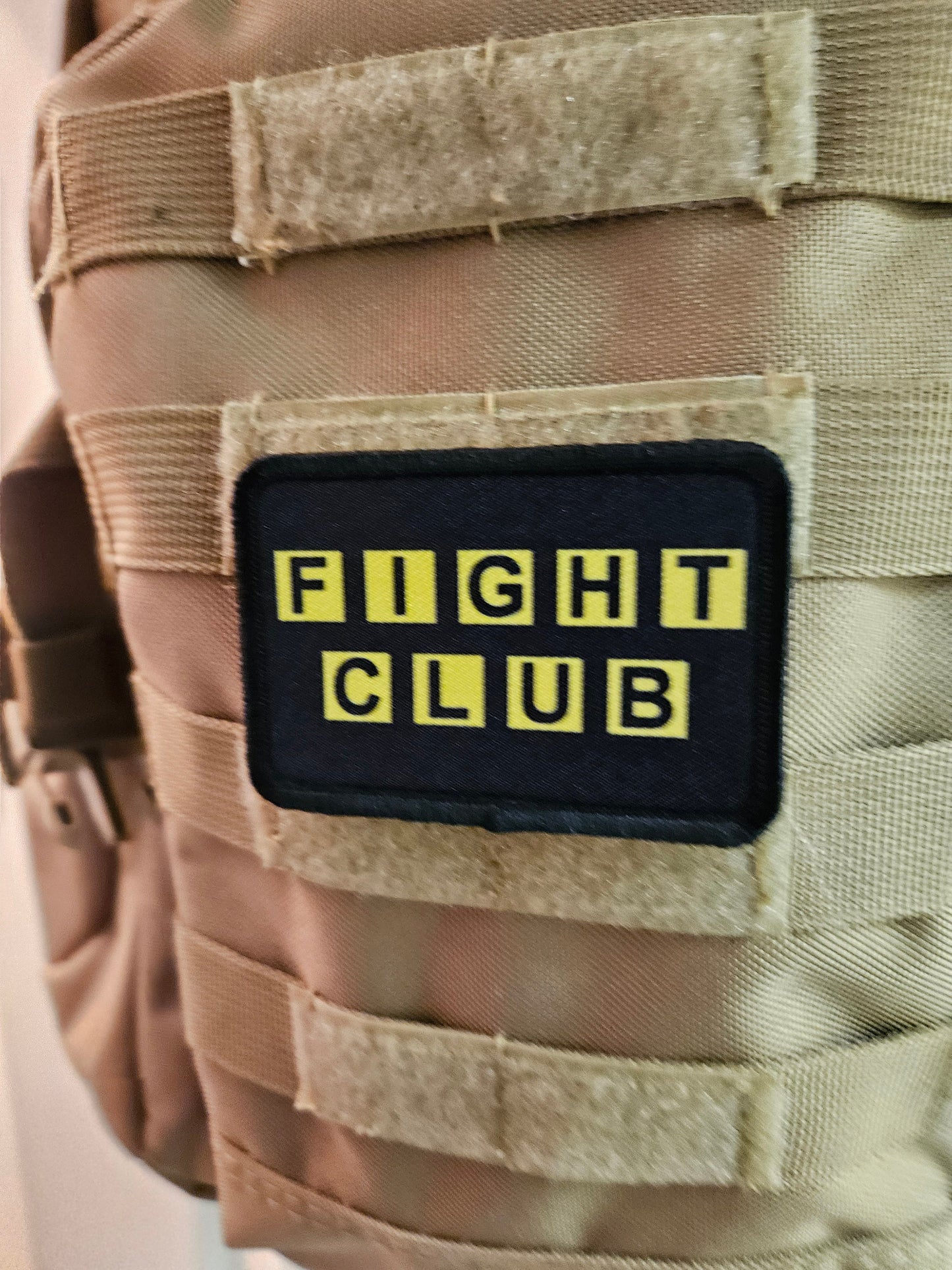 It's like a fight club but with waffles and pancakes 2"x3" morale patch with hook and loop backing