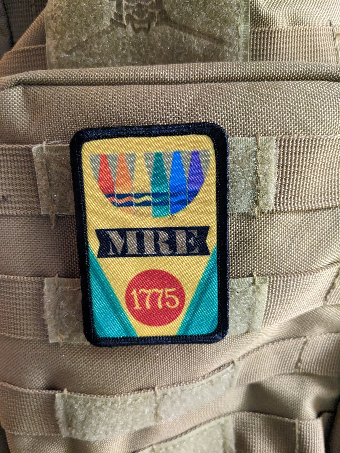 Crayon eaters marine meme ration red tastes like cherry  2"x3" morale patch with hook and loop backing military joke meme